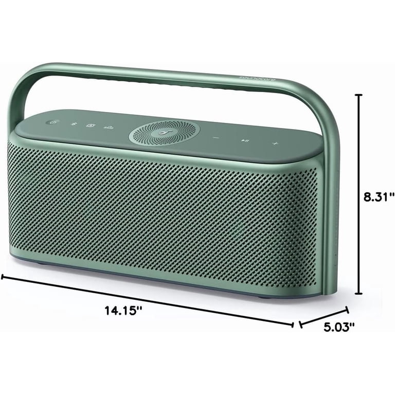 Soundcore, Portable Bluetooth Speaker, X600, Hi-Res Spatial Audio