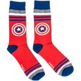 thumbnail image 2 of Marvel Captain America Shield Crew Socks (Red), 2 of 2