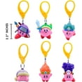 thumbnail image 4 of Kirby Glow-in-the-Dark Backpack Bag Charm, Multicolor, 3-in-1 Random Blind Bag, 4 of 4