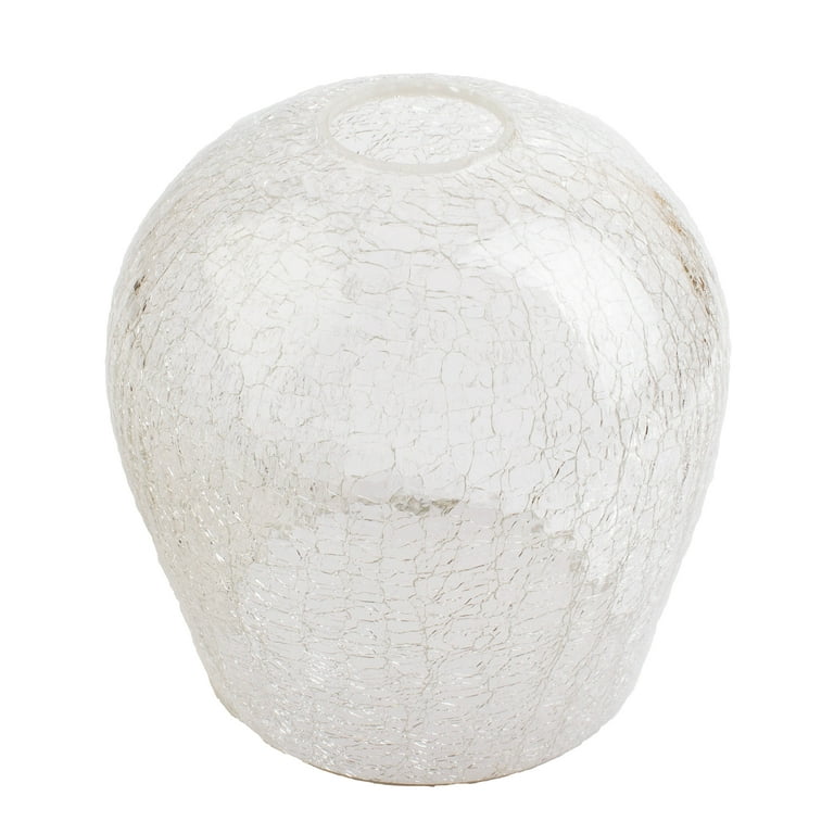Crackle glass lamp shade deals