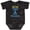 Storm Camo, variant on Inktastic Happy Hanukkah with Blue Menorah Boys or Girls Baby Bodysuit