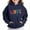Navy, variant on Thetops Toddler Rainbow LOVE Hoodie - 4T, Black, 100% Polyester with Kangaroo Pocket, Durable & Easy Care for Active Kids