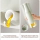 thumbnail image 3 of 500ml Large Glass Oil Bottle Reusable Automatic Flip Cover Oiler Cruet for Kitchen Cooking, 3 of 5