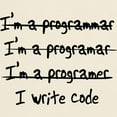 thumbnail image 3 of CafePress - I'm A Programmer T Shirt - Light T-Shirt - CP, 3 of 4