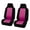 Pink, variant on TLH Classic Cloth Seat Covers Front Set Pink Car Seat Covers for Bucket Seats 1 Piece Seat Cover, Universal Fit Car Seat Cover, Washable Car Seat Cover, Automotive Seat Covers for SUV, Sedan, Van