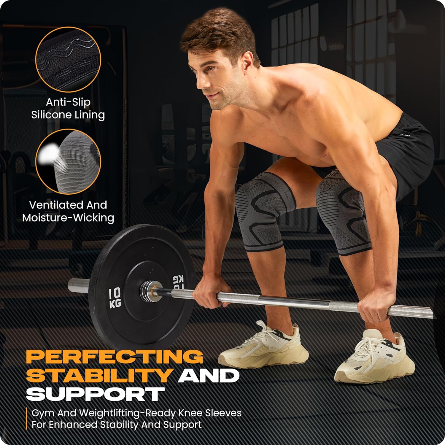 Special Essentials Knee Compression Sleeve 2 Pack photo 5
