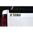 thumbnail image 2 of 10in x 3in Flag St Thomas Virgin Islands Vinyl Sticker, 2 of 3