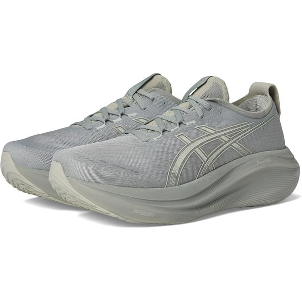 Zapatillas de Running ASICS GEL-NIMBUS 27 Para Hombre (Gris Foca/Gris Lago) Talla 8.5 de EE. UU.