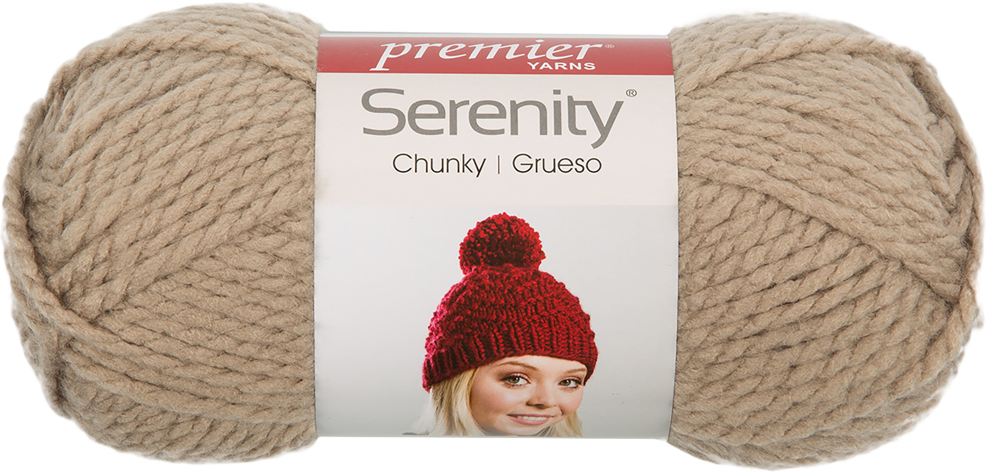 Premier Serenity Chunky Yarn - Solid-Sand