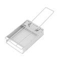 thumbnail image 1 of Toaster Folding Toaster Stainless Steel Versatile Mini Portable Toaster For Bread Sausages Picnic Camp Outdoor, 1 of 8