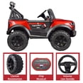 thumbnail image 4 of Montable Eléctrico JOYKOO Raptor para Niños Control Remoto Luz Led 12v Rojo, 4 of 7