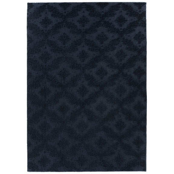 Garland Rug Charleston Polypropylene Navy Indoor Area Rug, 9' x 12'