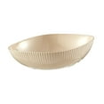 thumbnail image 2 of Platos de frutas Bandeja para servir frutas Ensaladera Decorativa Multiusos Cupcake Postre 1 Uds color beige, 2 of 9