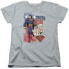 Superman  Truth Justice Girls Jr Athletic Heather