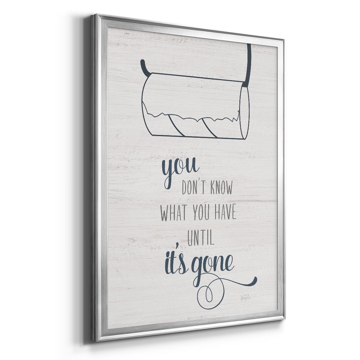 Until It's Gone Premium Framed Print - Ready to Hang