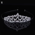 thumbnail image 2 of Jiaroswwei Lovely Crown Rhinestone Kids Girl Princess Tiara Headband Dancing Party Headwear, 2 of 8