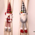thumbnail image 2 of Christmas Gnome Curtain Buckles- Santa Gnome Curtain Buckle Tieback Fastener Curtain Hook for Xmas Ornaments, Window Decorations, Wine Bottle Topper, 2 of 8