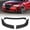 Matt Black, variant on For 2012-2014 Chrysler 300 SRT8 STP-Style Matt Black Front Bumper Spoiler Lip