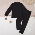 thumbnail image 7 of Elegyee Halloween Boys Pajamas Skeleton Print Long Sleeve Top Pants Sleepwear(2-8 Years), 7 of 7