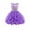 Purple, variant on OSOLU Toddler Kids Girls Historical Tulle Dress Princess Outfits Baby Versatile Dailywear, 4-6 Years
