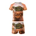 thumbnail image 7 of Baby Yoda Boys 2-Piece Swimsuit Set, Short Sleeve Rash Guard & Swim Trunks, 7 of 7
