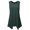STU008-ASHHUNTER-XL, variant on SSOULM INCH & FIT Women's Round Neck Sleeveless Asymmetrical Hem Tunic Tank Top. Made in U.S.A