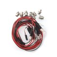 thumbnail image 1 of RC Car 8 LED Light Kit 4 White 4 Red Reemplazo para Axial SCX10 TRX4 D90 Redcat GEN8 hpi RC Abanopi Luces de coche, 1 of 6