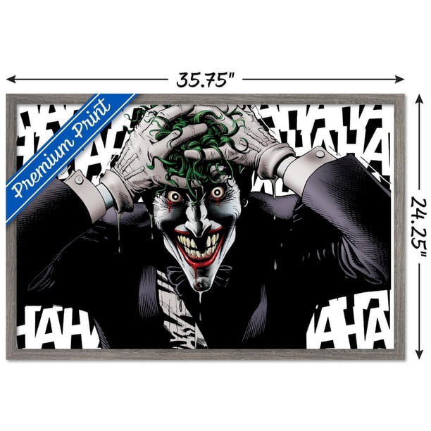 DC Comics - The Joker - Crazy Wall Poster, 22.375