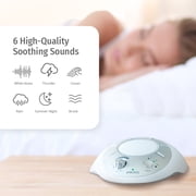 (3 pack) HoMedics SS-2000 Mini Portable Travel Sound Spa, Sleep Therapy Machine with 6 Calm Effects, Nature Sounds for Home