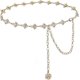 thumbnail image 1 of Cinturón de Cadena KAIYANG para Mujer en Pedrería Dorado, 1 of 5