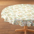 thumbnail image 2 of Butterfly Bliss Vinyl Tablecover, 70" Round, 2 of 5