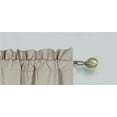 thumbnail image 3 of 1 Single Panel Solid Foam Backing Lined Room Darkening Blackout Window Curtain Panel Treatment Drape Rod Pocket Matte in Different Sizes 84", TAUPE R64, 3 of 3