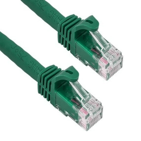 SANOXY Cables and Adapters; 14ft Cat6a 600 MHz UTP Snagless Ethernet Network Patch Cable, Blue