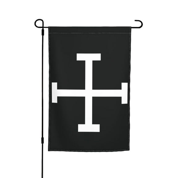 Puerto Rico Nationalist Party Garden Flag 12x18 Inch, Double Sided Outside Sign Yard Flag Farmhouse Indoor Decor