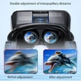 thumbnail image 2 of GJX VR Headset/ Virtual Reality Headset/ Virtual Reality/ Virtual Reality Game System/ Video Display Glasses for 4.7''- 6.7'' Smart Phone for iPhone Android, 2 of 6