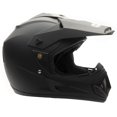 thumbnail image 3 of Casco todoterreno para motocicleta MMG DOT para adulto, color negro mate, 3 of 8