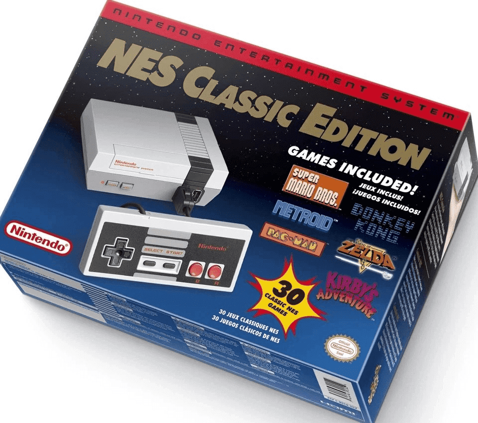 NES Classic Edition by Keychain with Controller