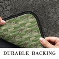 thumbnail image 6 of Green Bigfoot and Tree Pattern Door Rugs,Washable Non Slip Door Mats Indoor,Decorative Door Mats,Entry Mat Indoor for Entrance,Bedroom,Kitchen,Bathroom,30"x17", 6 of 6
