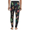 thumbnail image 3 of Rick & Morty Men's Graphic Print Sleep Joggers, 3 of 5