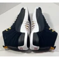 thumbnail image 4 of Ni - ke NEW SIZE 11.5 MENS - Ni - ke AIR JORDAN 12 RETRO "REVERSE TAXI" (2019) BLACK/WHITE, 4 of 5