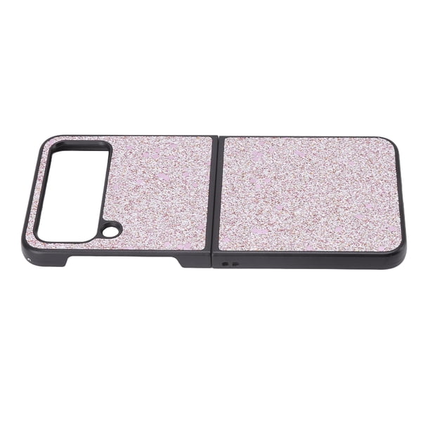 Estuche Brillante Para Teléfono, Forro De Gamuza A Prueba De Rasguños Atractivo Aspecto Hermoso Estuche Para Teléfono Con Pantalla Plegable ABS Para Regalo De Navidad ANGGREK Electrónicos