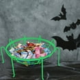 thumbnail image 4 of HongHeng Spider Web Halloween Candy Bowl Halloween Decorations Indoor Table Desk Home Decor Haunted House Trick Or Treat Party Supplies Favors Basket Candy Dish Plastic, 4 of 6