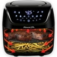 thumbnail image 2 of PowerXL 4-Quart Digital Air Fryer with Fry Tray, 10 Presets, One Touch LED Panel (Black) - New, 2 of 2