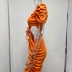 thumbnail image 2 of Vestido de cintura recortada correas de eslabones Vestido corto de mujer Abrigo de cadera para fiesta ANGGREK Otros, 2 of 7