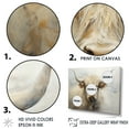 thumbnail image 3 of Designart "Minimalistic Beige Yak Art III" Yaks Floater Framed Canvas Prints, 3 of 5
