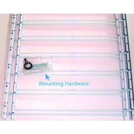 

Knape & Vogt Knape & Vogt 1136 John Sterling Child Safety Window Guards White 6 Bar 22 By 24 To 42 Inch