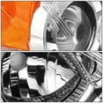 thumbnail image 2 of DNA Motoring OEM-HL-0092-R For 2004 to 2009 Mazda 3 Sedan Right / Passenger Side Factory Style Projector Headlight Headlamp 05 06 07 08 MA2519108, 2 of 4