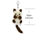 thumbnail image 2 of Cute Plush Mini Cat Stuffed Animal Soft Keychain for Kids Bag, Purse, Backpack, Handbag, 2 of 6