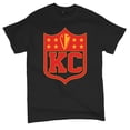 thumbnail image 5 of Kansas Shield T-shirt Champions Game Day Fantasy Football K.C. Fan Men's Tee, 5 of 7