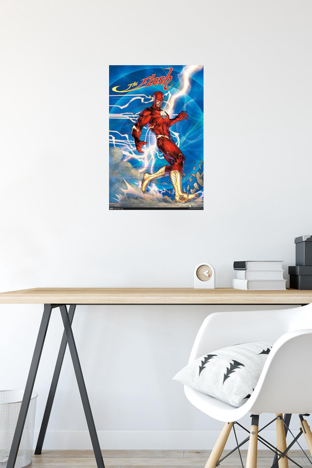 DC Comics - The Flash - Jim Lee Wall Poster, 14.725" x 22.375"